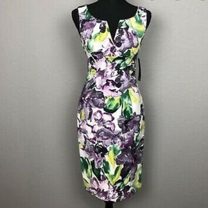 Adrianna Papell floral dress